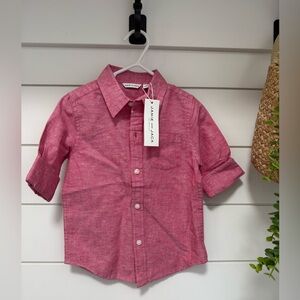 🆕Janie and Jack Button Down Shirt Versatile Style
